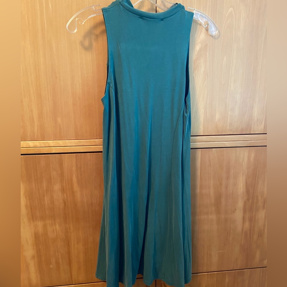 Mikey & Joey teal swing dress